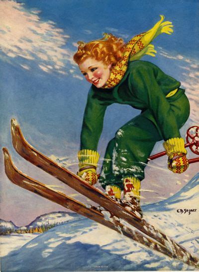 Snow Queen 1950s Vintage Ski Posters Vintage Ski Ski Posters