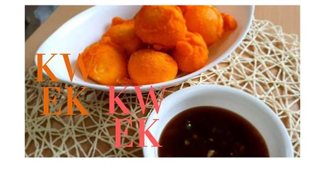 Kwek Kwek Andsweet And Spicy Sauce Youtube