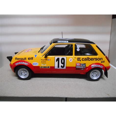 Renault Alpine Rally Monte Carlo Ragnotti Altaya Ixo Bcn