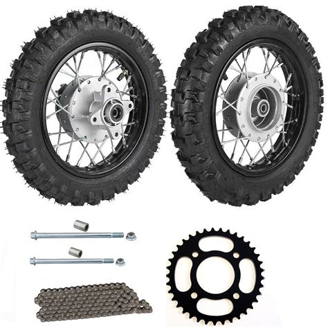 10 Front Rear 2 50 10 Wheel Tire Axle For Honda XR50 CRF50 70 110cc