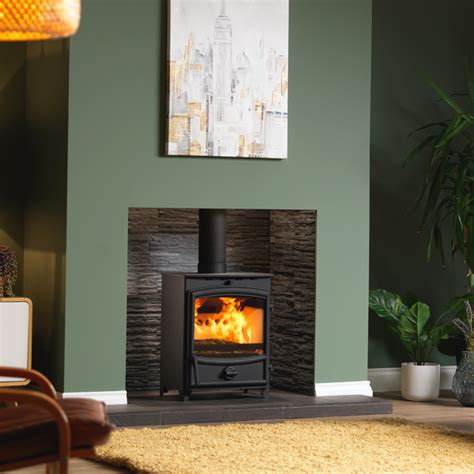 Franco Belge Savoy Mk Elegance Kw Wood Burning Multi Fuel Stove