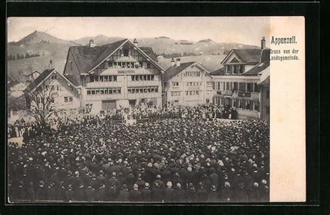 Appenzell Landsgemeinde Bei Der Versamm Kaufen Auf Ricardo