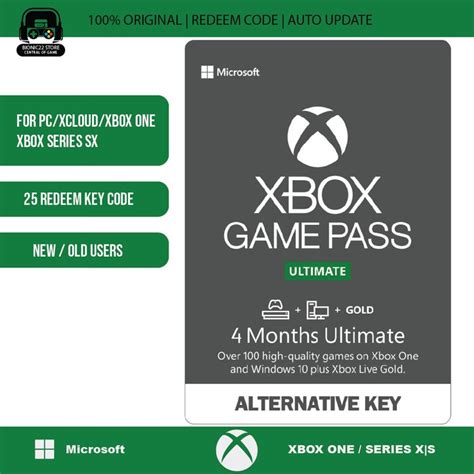 Jual Gamepass Xbox Ultimate Bulan For Pc Xbox One Series S X Dan