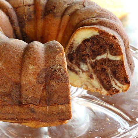 This Marble Bundt Cake Is Incredibly Moist With A Rich Swirl Of