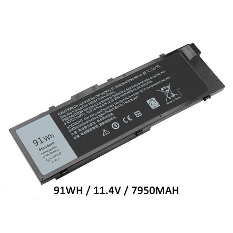 91Wh MFKVP Laptop Battery For Dell Precision 15 7510 Walmart