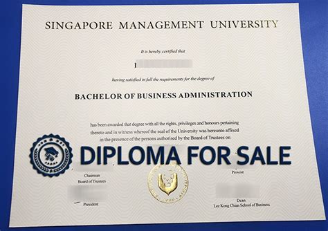 Buy Singapore Management University Smu Diploma