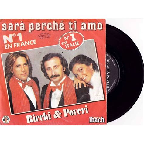 Ricchi E Poveri Sara Perche Ti Amo Sheet Music For Piano Off