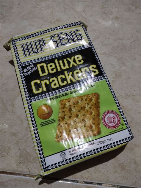 Hup Seng Deluxe Crackers Vegetable Flavor Gr Biskuit Hup Seng