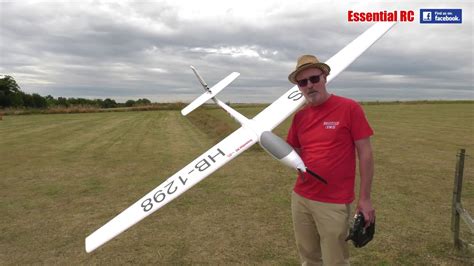 Fms Asw Powered Aerobatic Glider High G Race Drone Chase