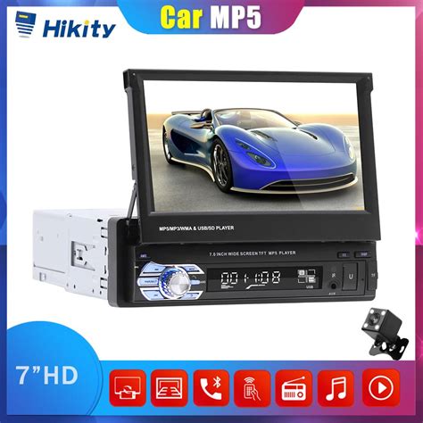 Hikity Din Hd Coche Radio Radio Pantalla T Ctil Coche Mp