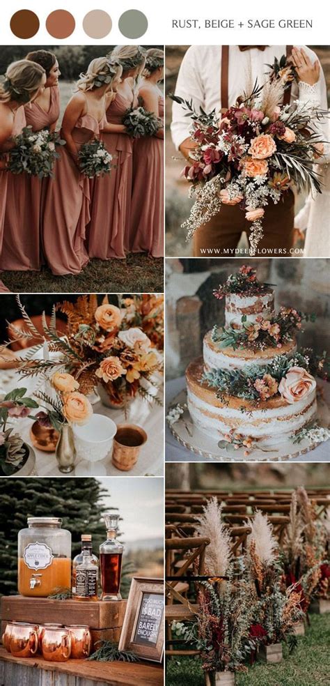 Burnt Orange And Sage Green Wedding Atelier Yuwa Ciao Jp