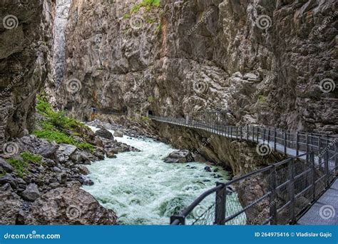 Glacier Canyon in Grindelwald, Swiss Stock Photo - Image of grindelwald, path: 264975416