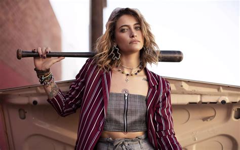 Download Wallpapers Paris Jackson 4k American Actress Woman With