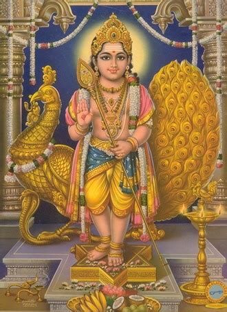 Hindu God Muruga, the Son of Shiva Shakti