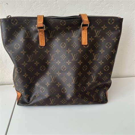 Louis Vuitton Bags Authentic Louis Vuitton Monogram Cabas Mezzo Tote Bag M5151 Poshmark