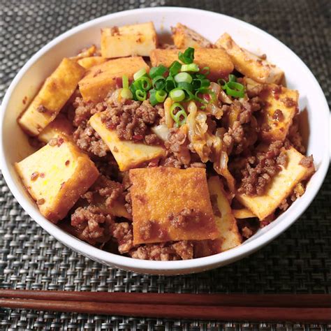 豚ひき肉と厚揚げのキムチ炒め丼 作り方・レシピ クラシル