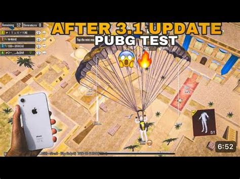 IPhone XR After 3 1 Update Pubg TestiOS 17 4 Update Gameplay YouTube