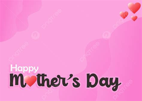 Pink Mother S Day Vector Background Mother Mothers Day Pink Mothers