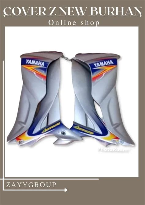 Sepasang Sayap Luar Dalam Yamaha Jupiter Z New Burhan Warna Silver