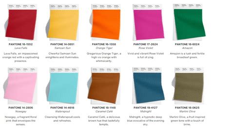 Pantone Fall Color Palette Fall Winter 2022 23 Elegantly Dressed