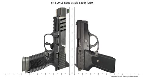 FN 509 LS Edge Vs Sig Sauer P239 Size Comparison Handgun Hero