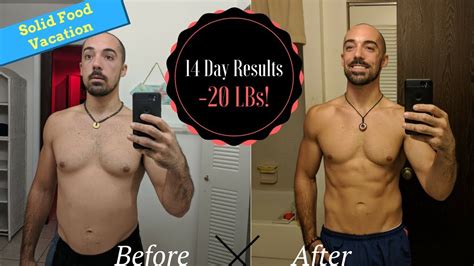 Incredible 14 Day Juice Fast Transformation Solid Food Vacation