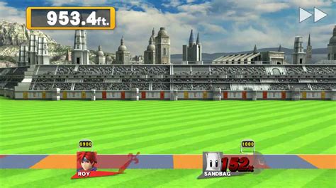 Super Smash Bros For Wii U Home Run Contest Roy 10311 3ft No Bat