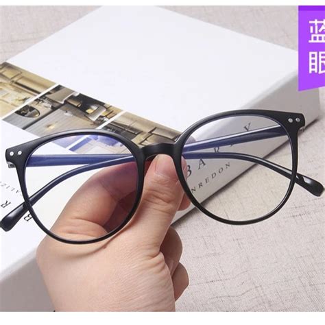 Round Spek Spec Anti Blue Light Blocking Glasses Transparent Spectacles