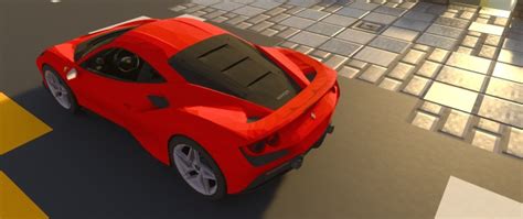 Ferrari F8 Tributo Minecraft Addon