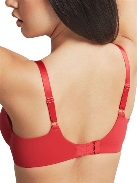 Panache Faith Amour Moulded Plunge Bra Red Braforme