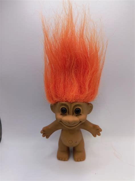 Vintage Russ Troll Nude With Orange Hair Etsy