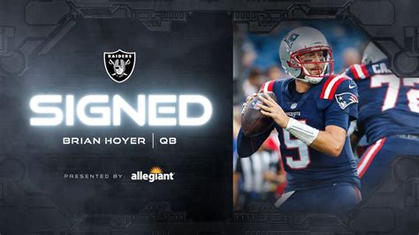 Raiders Sign Qb Brian Hoyer