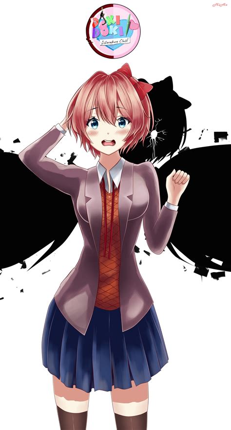 Sayori Fanart Dark