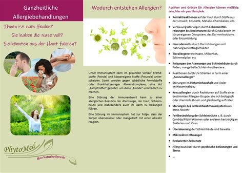 Allergie Behandlung Phytomed Naturheilpraxis