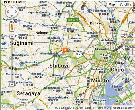 Detail Shinjuku Tokyo Japan Location Map - PORTAL BJ