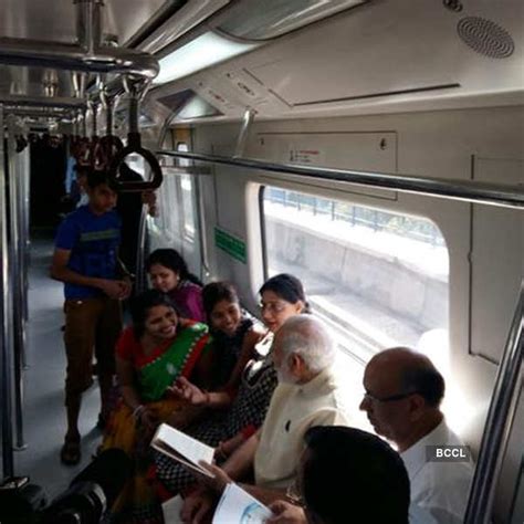 Pm Modi Inaugurates Delhi Faridabad Metro Line The Etimes Photogallery Page 8