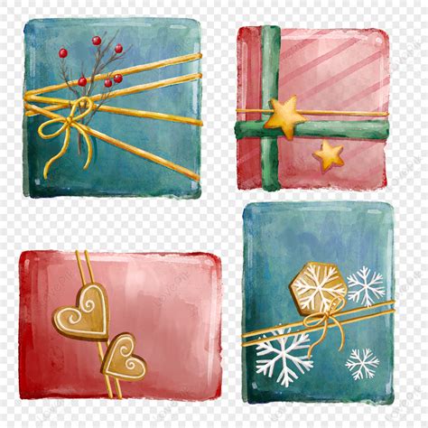 Watercolor Christmas Snowflakes PNG Images With Transparent Background ...