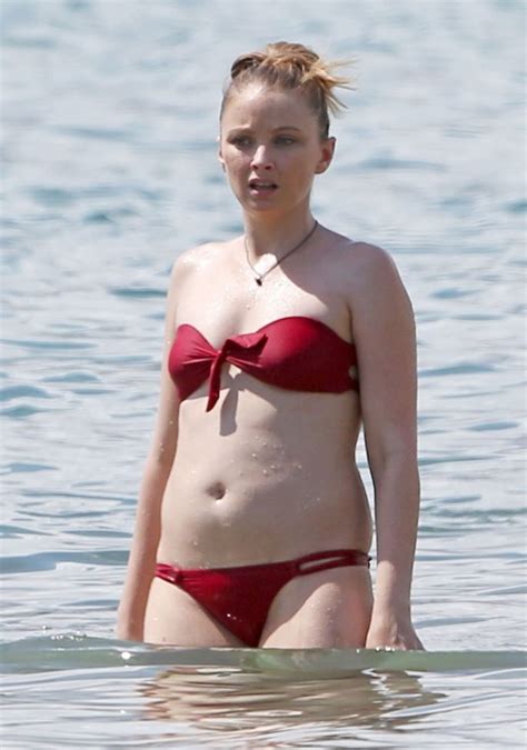 Elisabeth Harnois In Bikini At A Beach In HawtCelebs