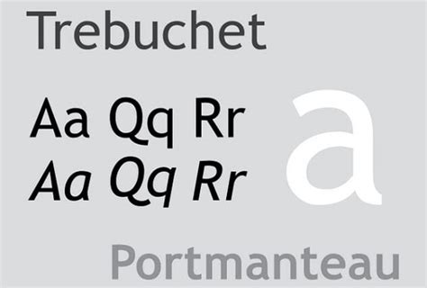 The All-Around Trebuchet MS Font and Its Features and Applications ...