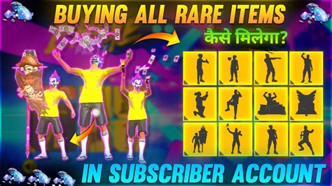 Buying All Emotes 😲 From Emotes Party Event In Subscriber Account Garena Free Fire Youtube