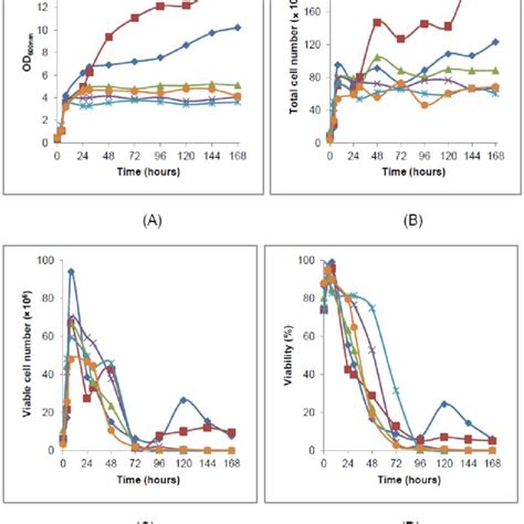 Growth Parameters Of The A12 Yeast Strain Grown On Different Media As