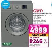 Defy Kg Front Loader Washing Machine Daw Offer At Game