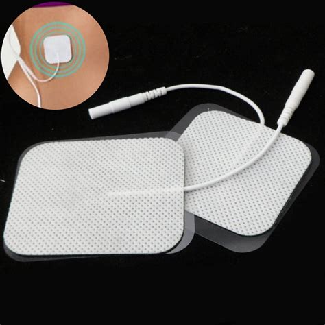 Tens Machine Electrode Pads Reusable Self Adhesive X Cm Massage