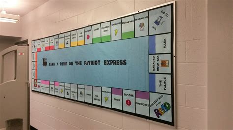 Monopoly Bulletin Board for Classroom Themes