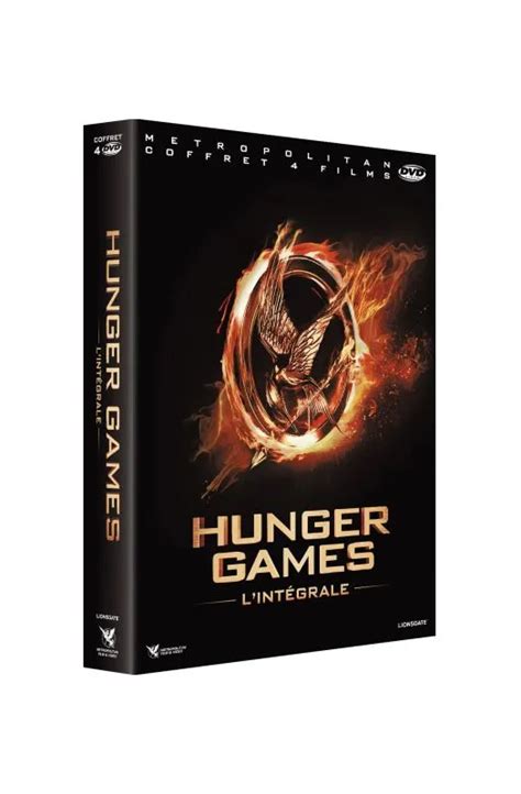 COFFRET HUNGER GAMES L INTEGRALE Vivabox DVD