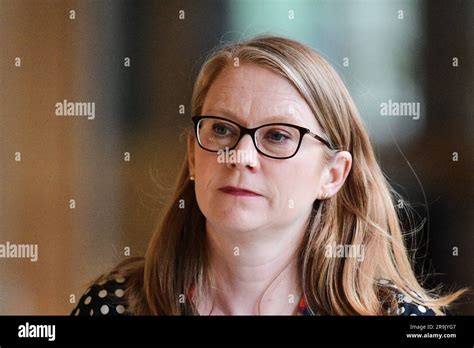 Edinburgh Scotland Uk 27 June 2023 Shirley Anne Somerville At The