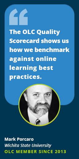 Olc Quality Scorecard Improve Your Online Learning And Teaching