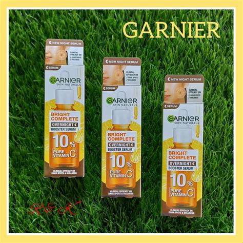 Garnier Bright Complete Overnight C Booster Serum 30ml Shopee Philippines