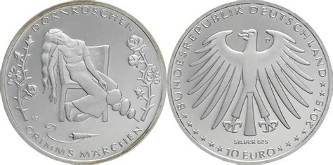 Bundesrepublik Deutschland 10 Euro 2015 D 200 Jahre Kinder Und