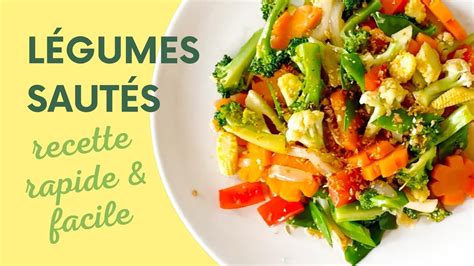 Légumes sautés au wok recette de cuisine thaïlandaise facile et